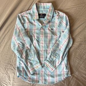Vineyard Vines Blue Whale Shirt 4T